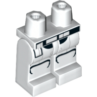 Lego nohy, bílá (6126001)
